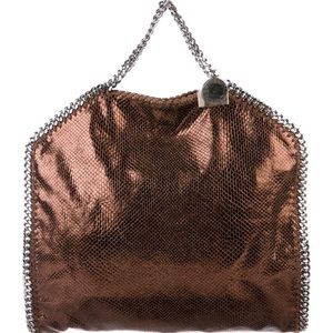 Stella McCartney Metallic Falabella Tote Bag